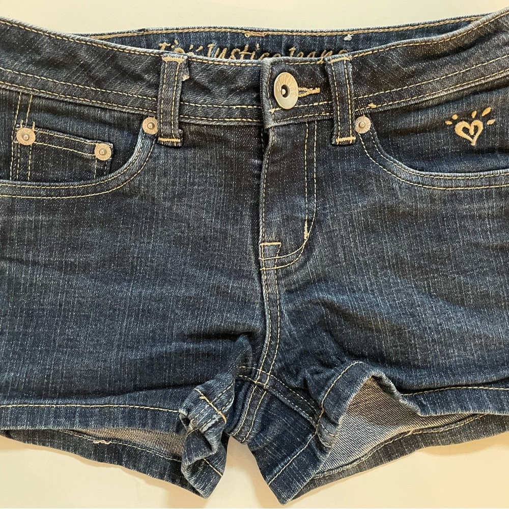 Justice Kids Jean Shorts - Kids Size 10